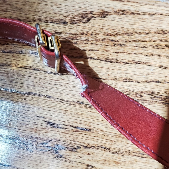 Vintage BALLY Red Handbag - Picture 4 of 10